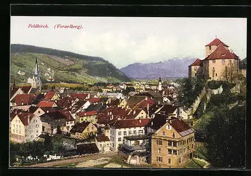 AK Feldkirch, Teilansicht