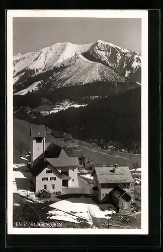 AK Ebnit, Ort mit Mörzelspitze