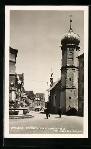 AK Bregenz, Seekapelle an der Rathausstrasse