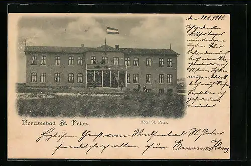 AK St. Peter /Nordsee, Hotel St. Peter