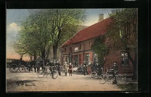 AK Schierensee, Gasthof zur Linde, Bes.: C. Buttenschön