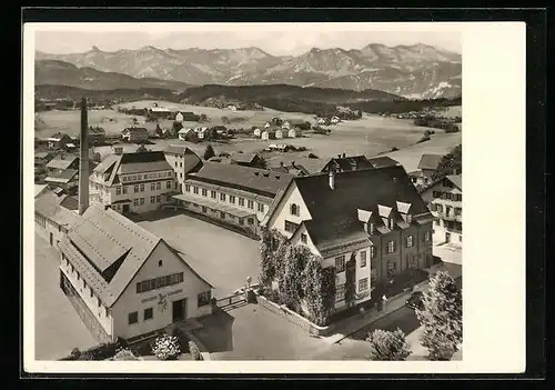 AK Lindenberg /Allgäu, Käsewerk Kraft aus der Vogelschau