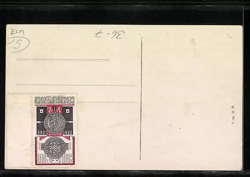 AK Wien, Festprozession zum XXIII. Eucharistischen Kongress 1912