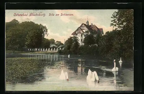 AK Glücksburg, Villa am Schlosssee