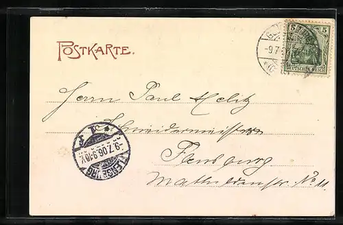 AK Glücksburg, Strand bei Quellenthal