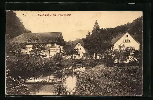 AK Buschmühle im Wesenitztal, Bahnstation Grossharthau