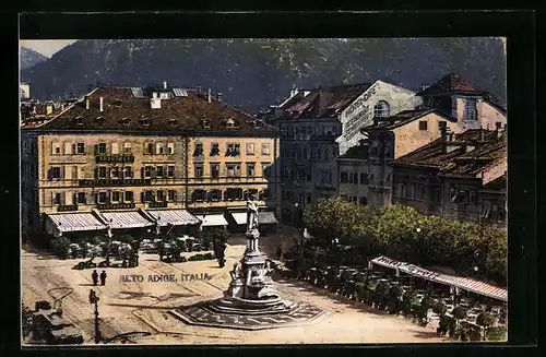 AK Bozen, Hotel de L`Europe, Monument