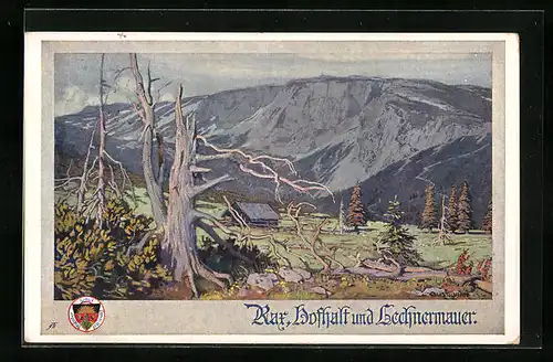 AK Deutscher Schulverein Nr. 521: Rar, Hofhalt und Lechnermauer