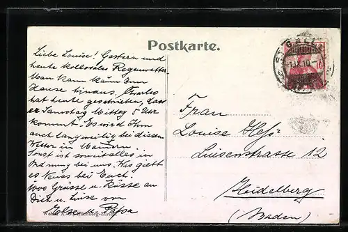 AK Weissbad, Gesamtansicht vom Kurhaus