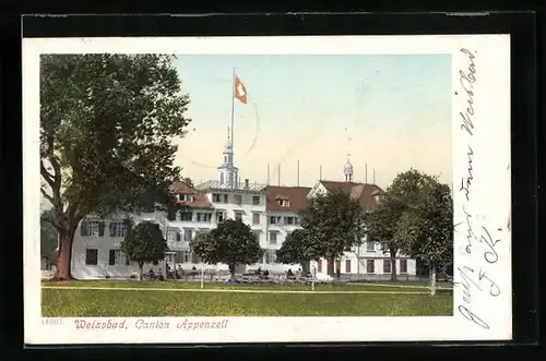 AK Weissbad, am Kurhaus