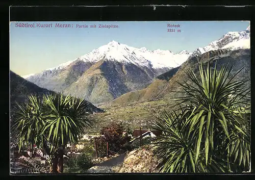 AK Meran, Partie mit Zielspitze und Roteck