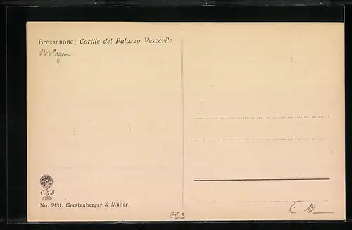 AK Bressanone, Cortile del Palazzo Vescovile