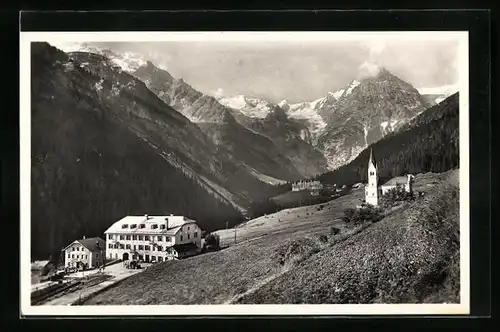 AK Trafoi, Hotel Bella Vista sulla strada dello Stelvio, Gruppo dell`Ortles