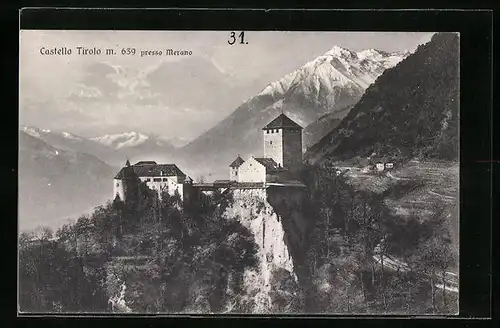 AK Dorf Tirol bei Meran, Castello Tirolo