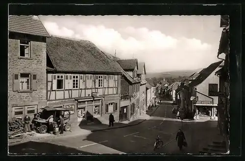 AK Beerfelden i. O., in der Brunnengasse