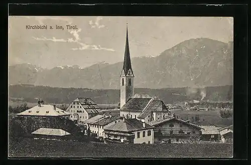 AK Kirchbichl a. Inn, Partie an der Kirche