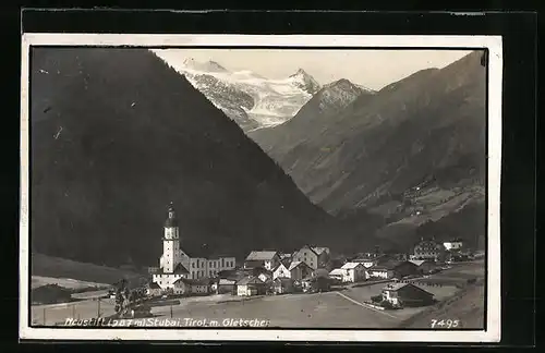 AK Neustift, Totale mit Gletscher