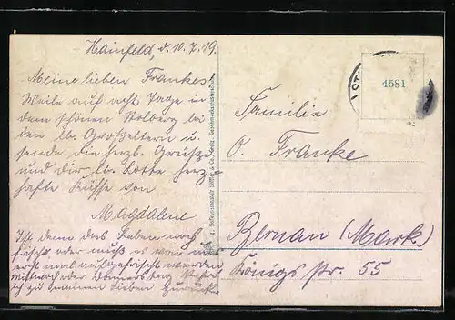 AK Stolberg /Harz, Teilansicht mit Kirche