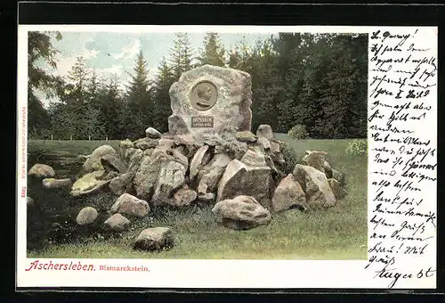 AK Aschersleben, Bismarckstein