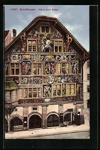 AK Schaffhausen, Haus zum Ritter