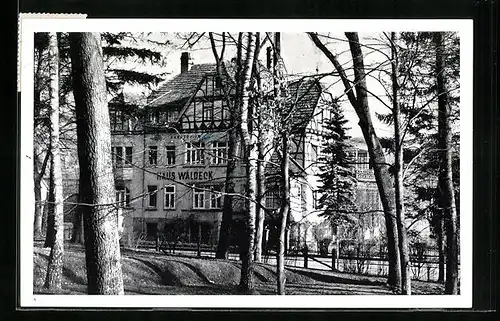 AK Bad Salzschlirf, Sanatorium Haus Waldeck