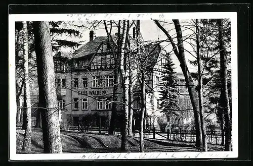 AK Bad Salzschlirf, Sanatorium Haus Waldeck