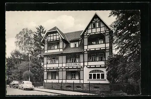 AK Bad Sooden-Allendorf / Werra, Partie mit Haus Erika