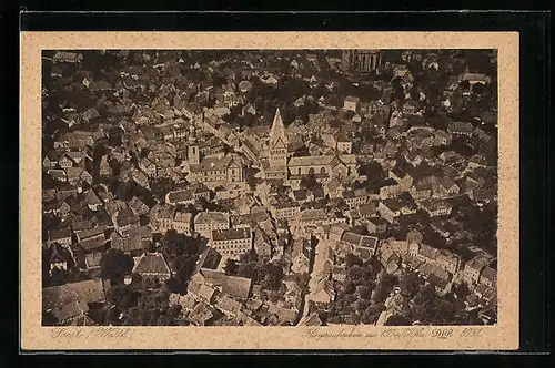 AK Soest / Westf., Fliegeraufnahme