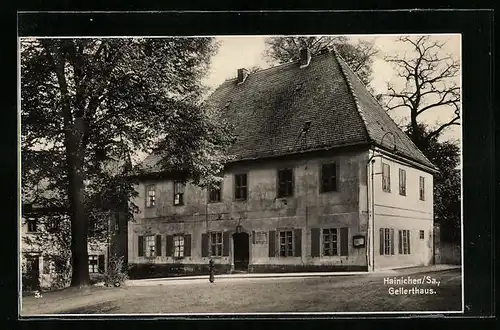 AK Hainichen i. Sa., am Gellerthaus