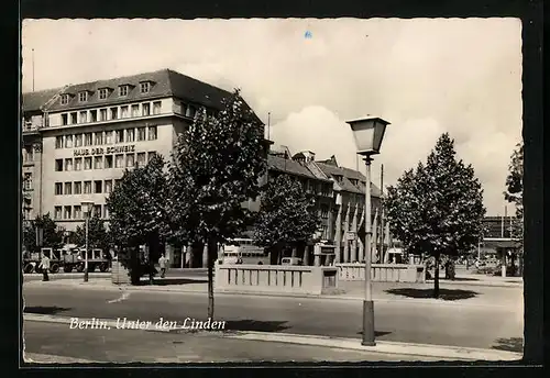 AK Berlin, Haus der Schweiz Unter den Linden