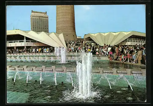 AK Berlin, Kaskaden mit Fernseh- und UKW-Turm