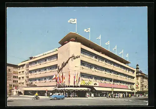 AK Mannheim, Kaufhaus Hansa am Paradeplatz