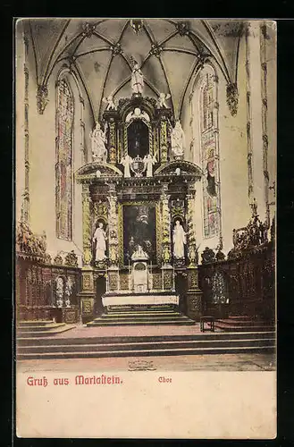 AK Mariastein, Wallfahrtskirche, Chor
