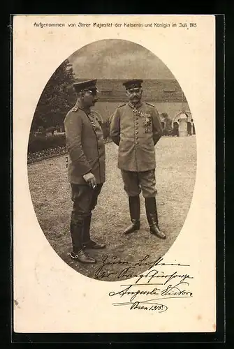 AK Paul von Hindenburg in Uniform mit Orden