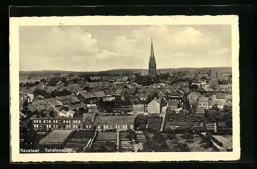 AK Kevelaer, Totalansicht aus der Vogelschau