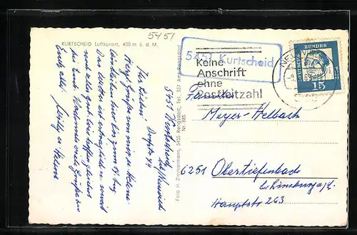 AK Kurtscheid, Gasthaus Fockenbach-Mühle