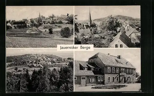 AK Jauernick-Buschbach, Vier Ansichten