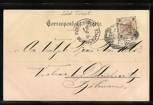 AK Bozen, Laubengasse