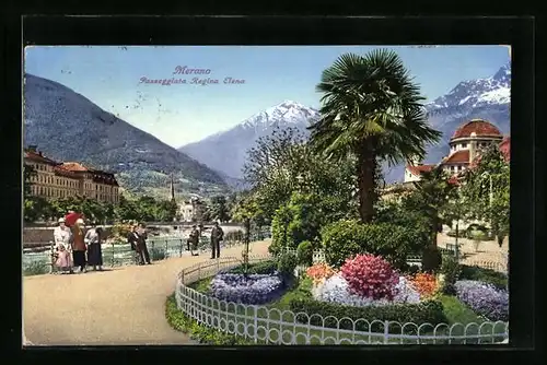 AK Merano, Passeggiata Regina Elena