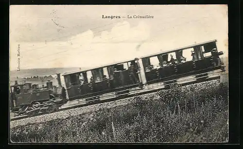 AK Langres, Le Crèmaillère, Bergbahn
