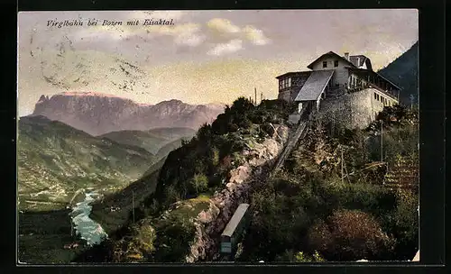 AK Bozen, Virglbahn mit Eisaktal