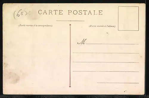 AK Lourdes, Le Funiculaire du Grand-Jer - Gare d`arrivèe