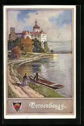 AK Deutscher Schulverein Nr.161: Schloss Persenbeug an der Donau