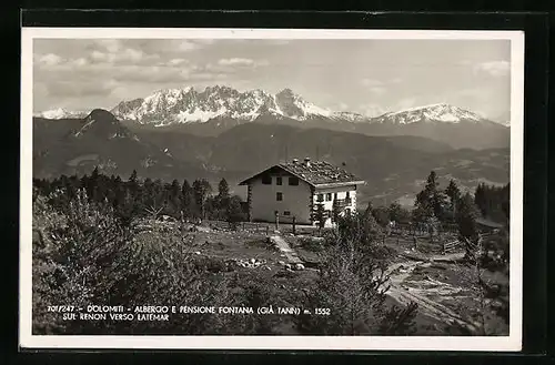 AK Renon, Albergo e Pensione Fontana verso Latemar