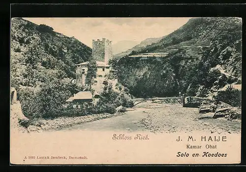 AK Ried, Blick zum Schloss