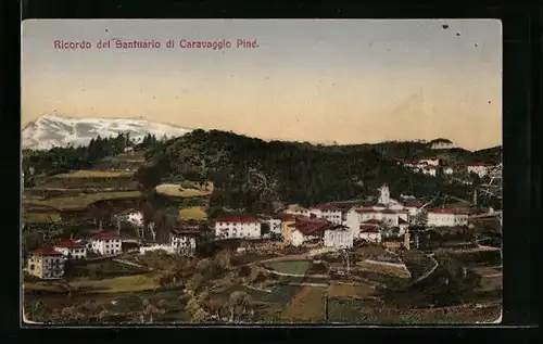 AK Caravaggio, Ricordo del Santuario di Caravaggio Pinè