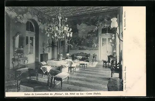 AK Como, Salon de Conversation du Plinius, Gd. Hotel au Lac