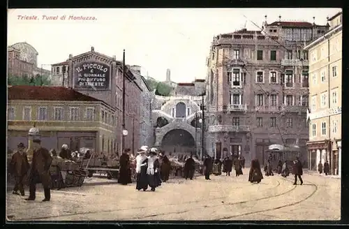 AK Trieste, Tunel di Montuzza