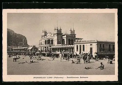 AK Mondello-Lido, Stabilimento Balneare