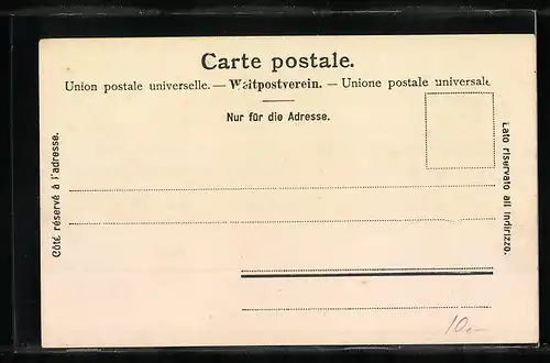 AK Weissbad, Totalansicht mit Hohem Kasten